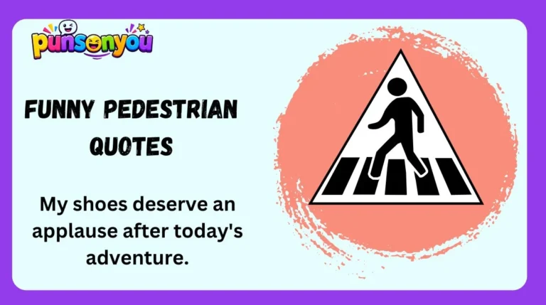 Funny Pedestrian Quotes