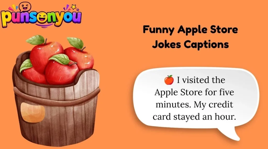 Funny Apple Store Jokes Captions