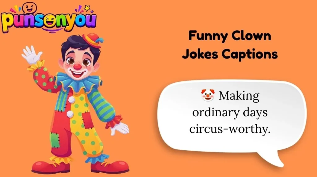 Funny Clown Jokes Captions