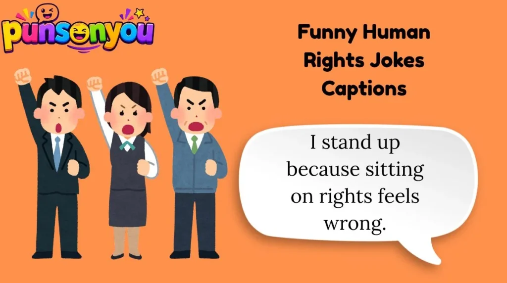 Funny Human Rights Jokes Captions