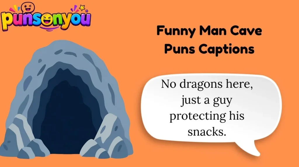 Funny Man Cave Puns Captions