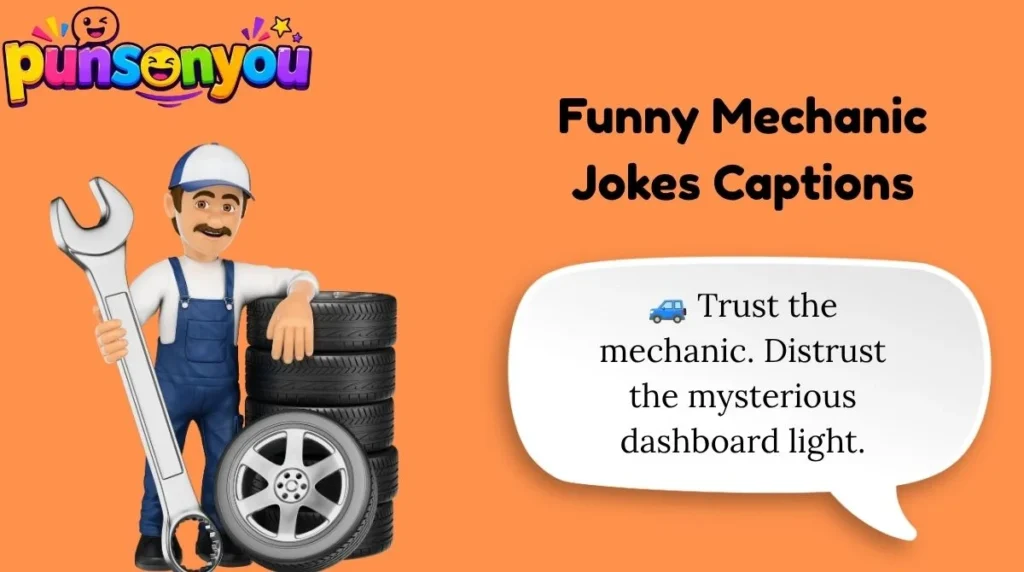 Funny Mechanic Jokes Captions
