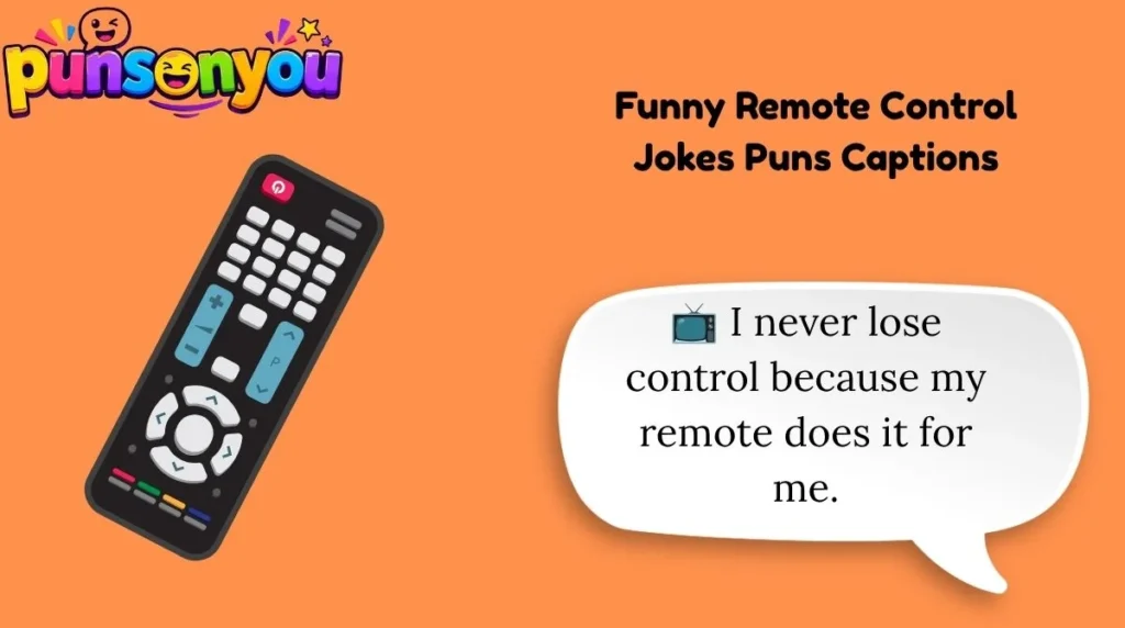 Funny Remote Control Jokes Puns Captions