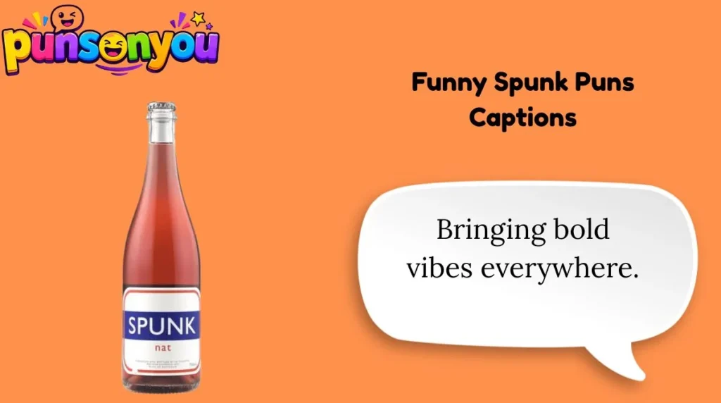 Funny Spunk Puns Captions