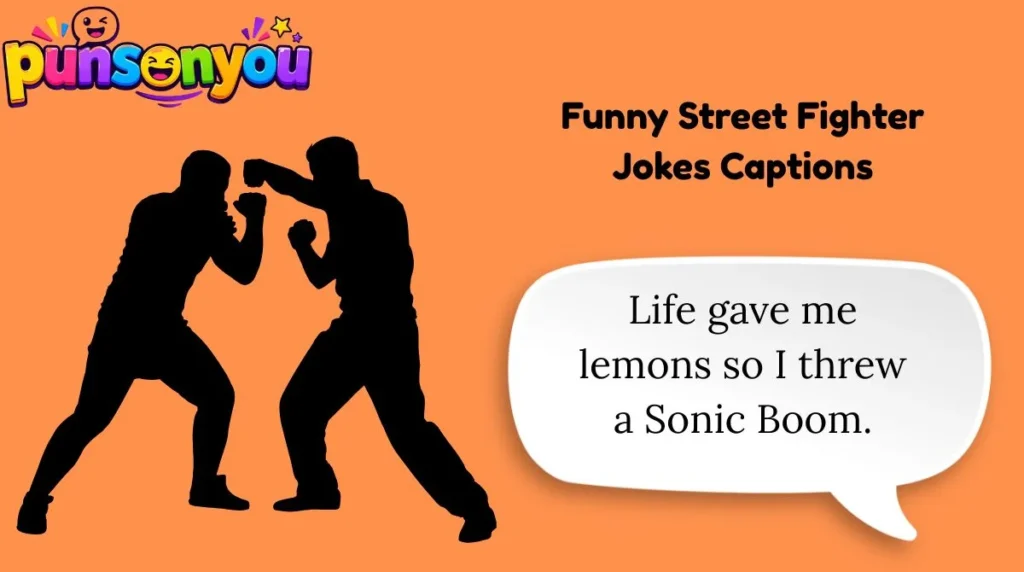 Funny Street Fighter Jokes Captions