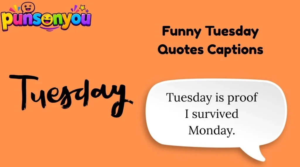Funny Tuesday Quotes Captions