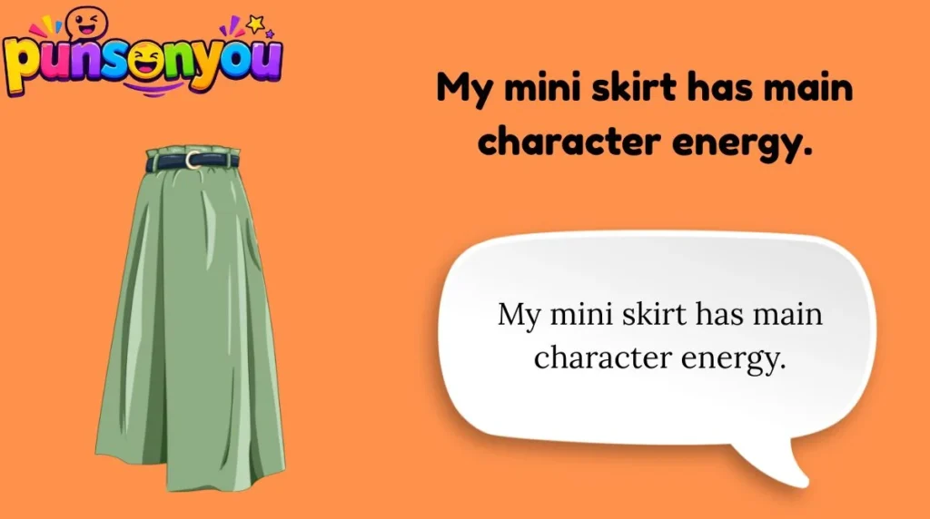 Witty Mini Skirt Puns for Social Media