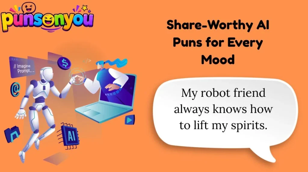 Share-Worthy AI Puns for Every Mood