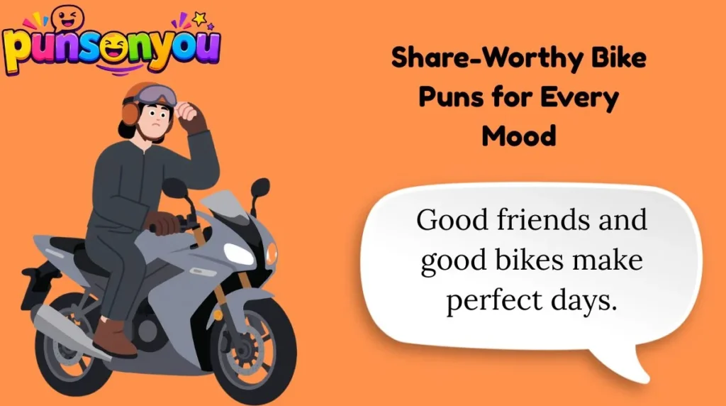 Share-Worthy Bike Puns for Every Mood