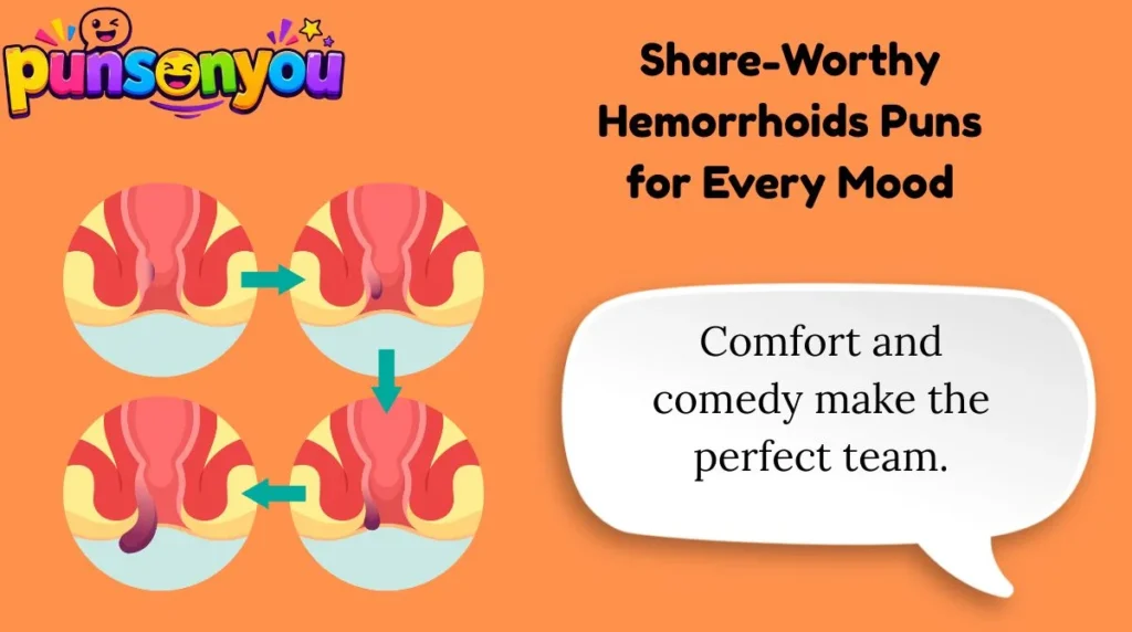 Share-Worthy Hemorrhoids Puns for Every Mood