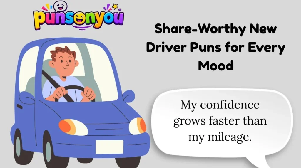 Share-Worthy New Driver Puns for Every Mood