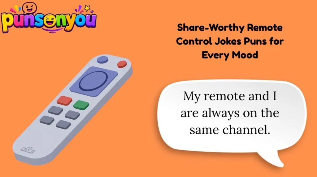 Share-Worthy Remote Control Jokes Puns for Every Mood