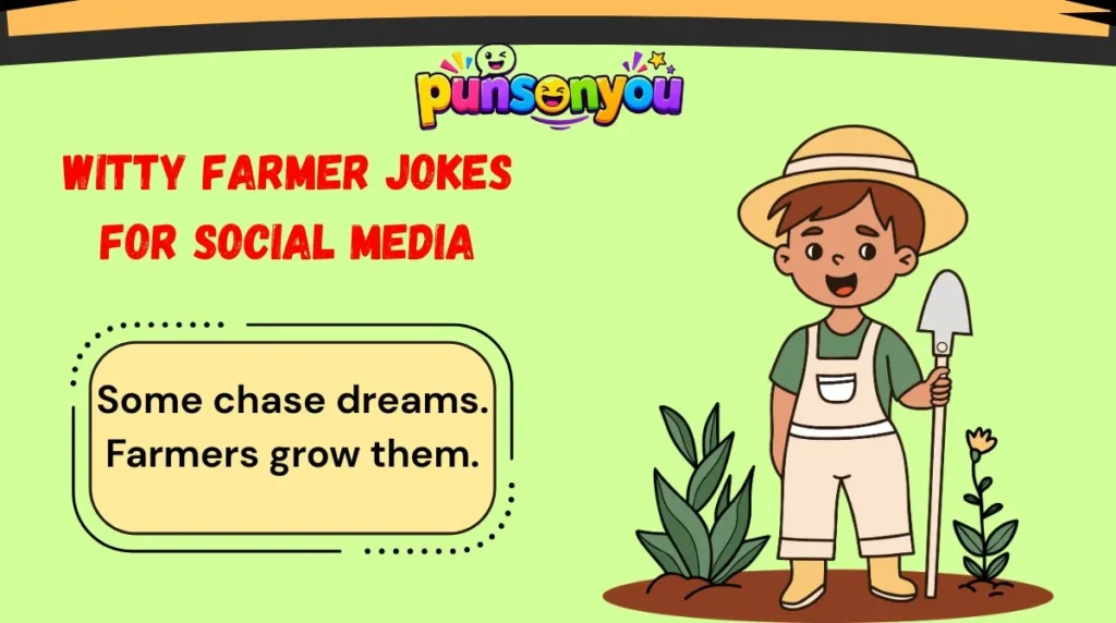 Witty Farmer Jokes for Social Media