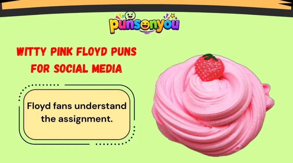 Witty Pink Floyd Puns for Social Media
