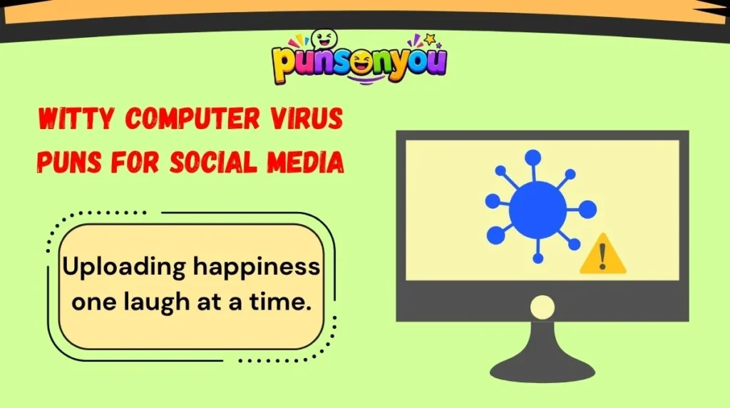 Witty Computer Virus Puns for Social Media