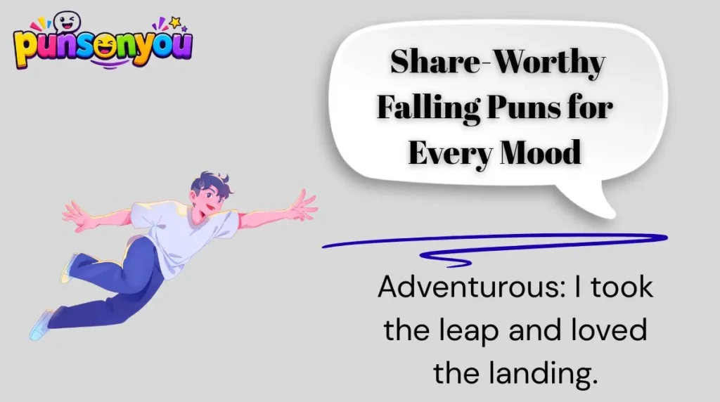 12. Share-Worthy Falling Puns for Every Mood