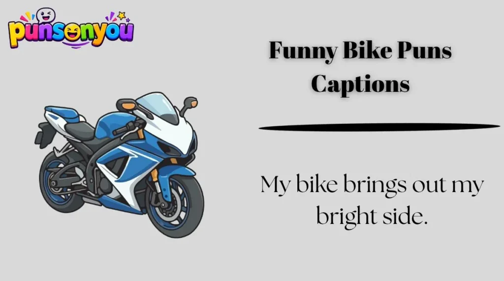 Funny Bike Puns Captions