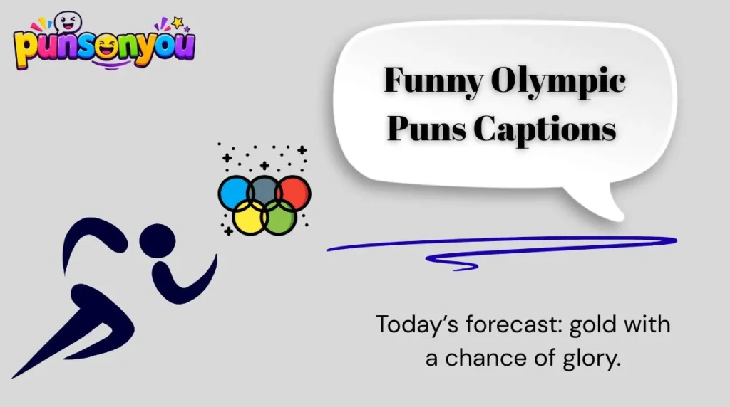 π Funny Olympic Puns Captions