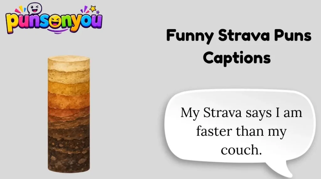 ๐ Funny Strava Puns Captions