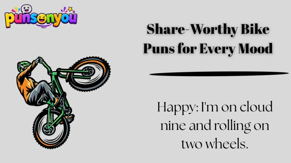 Share-Worthy Bike Puns for Every Mood