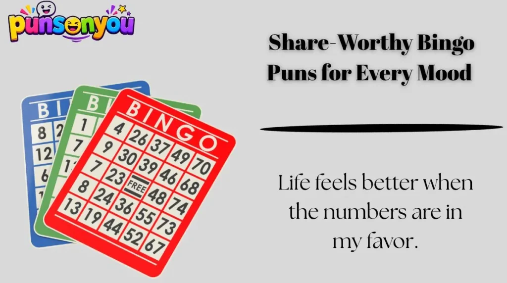 Share-Worthy Bingo Puns for Every Mood