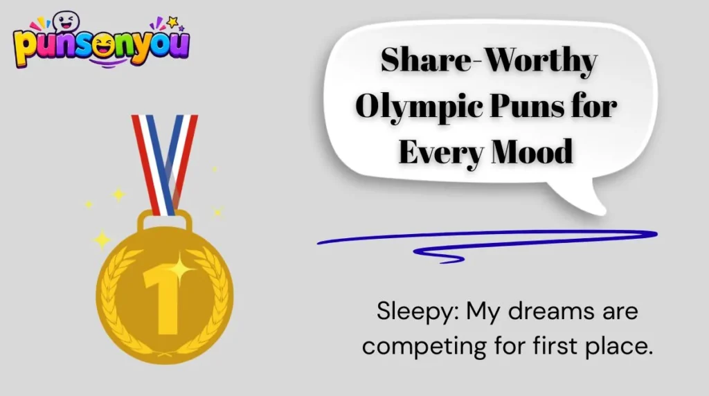 π Share-Worthy Olympic Puns for Every Mood