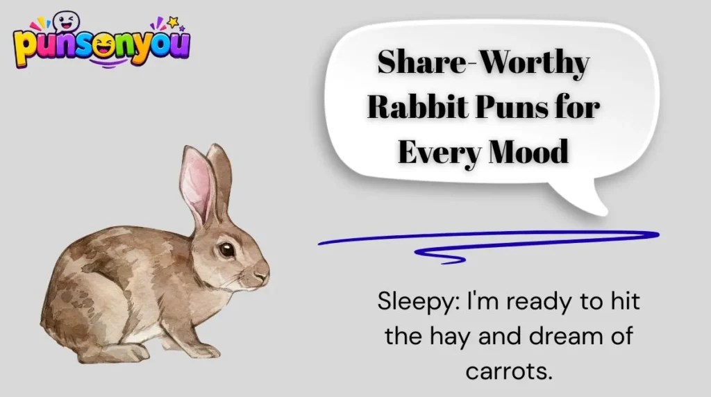 Share-Worthy Rabbit Puns for Every Mood