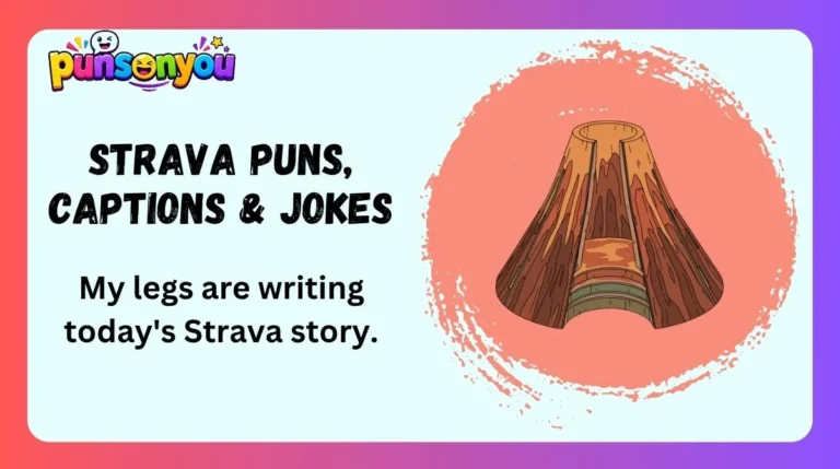 Strava Puns, Captions & Jokes