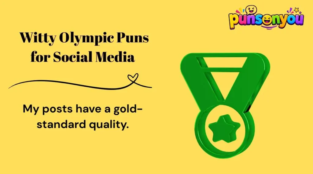 π± Witty Olympic Puns for Social Media