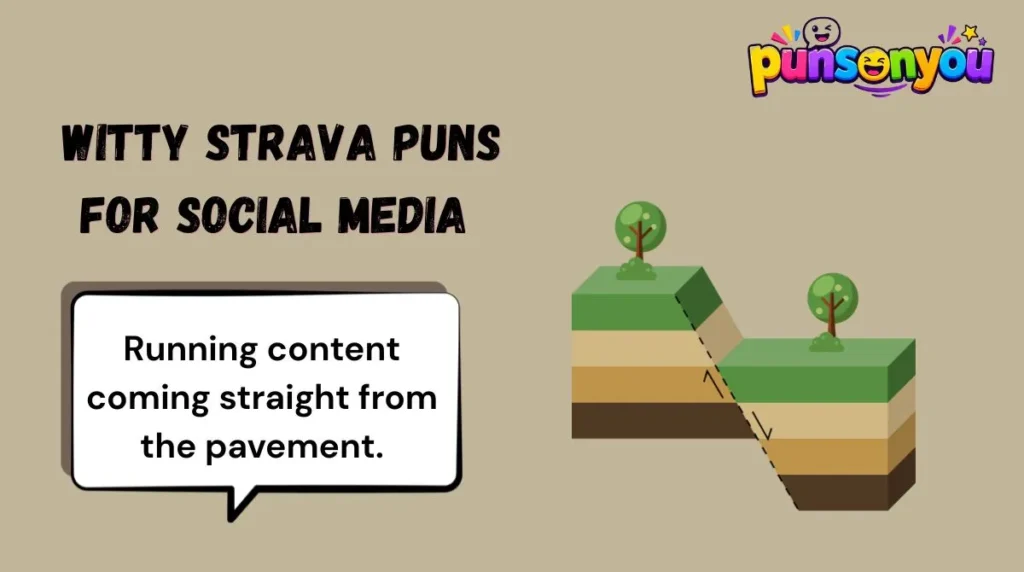 ๐ฑ Witty Strava Puns for Social Media