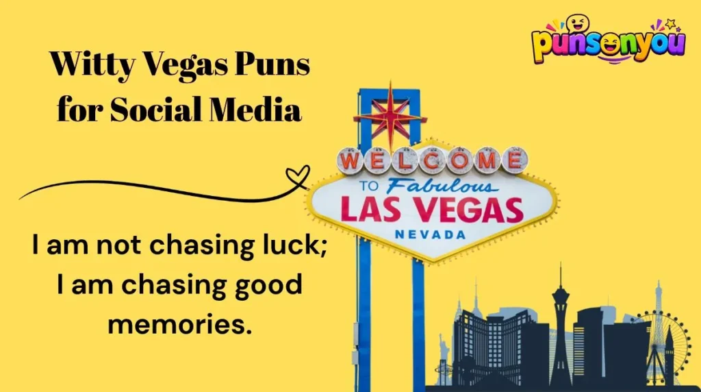 Witty Vegas Puns for Social Media